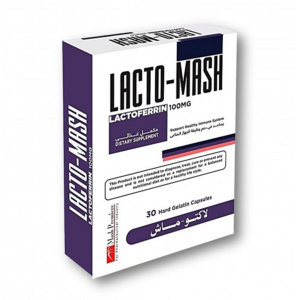 LACTO - MASH 100 MG ( LACTOFERRIN ) 30 CAPSULES